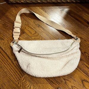 Beis Sherpa Crossbody Bum Bag